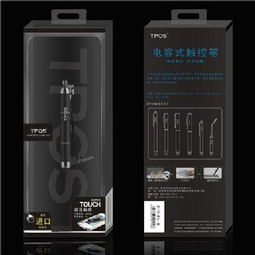 tposp6 b 可伸缩款电容式触控笔 专为平板电脑设计的黑色触控利器